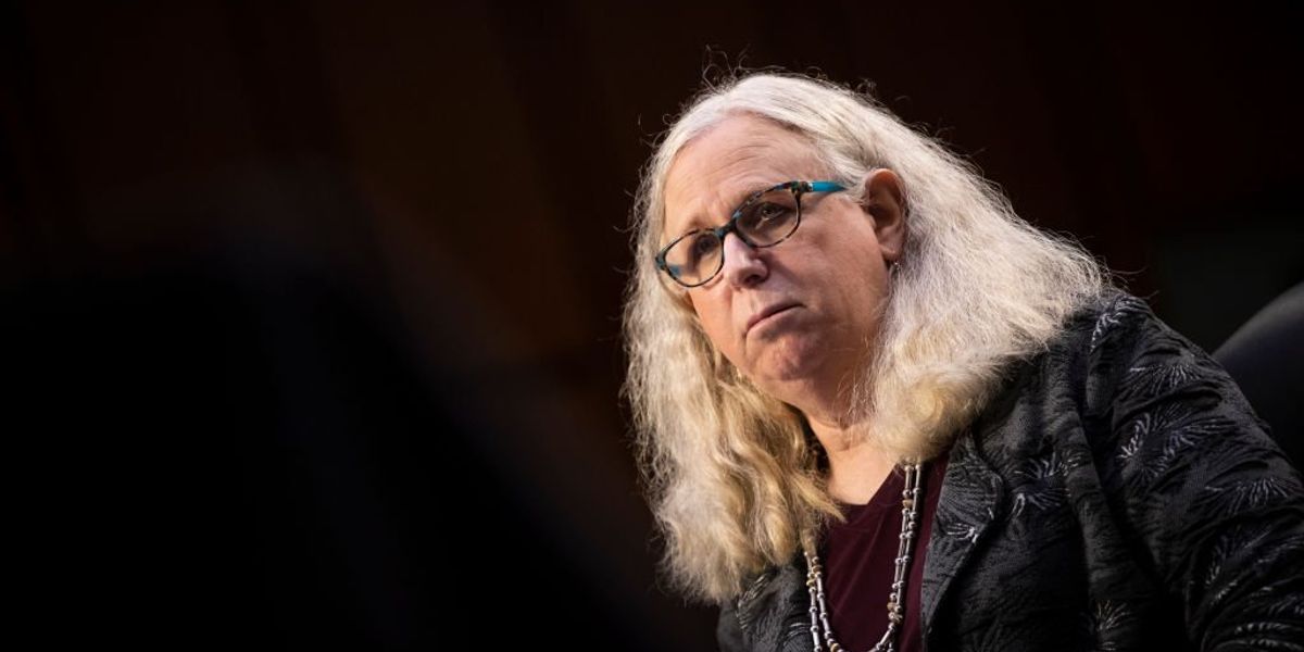 NextImg:Biden's transsexual assistant secretary of health suggests America will soon embrace 'gender-affirming' mutilation of children: 'Wheels will turn on this'