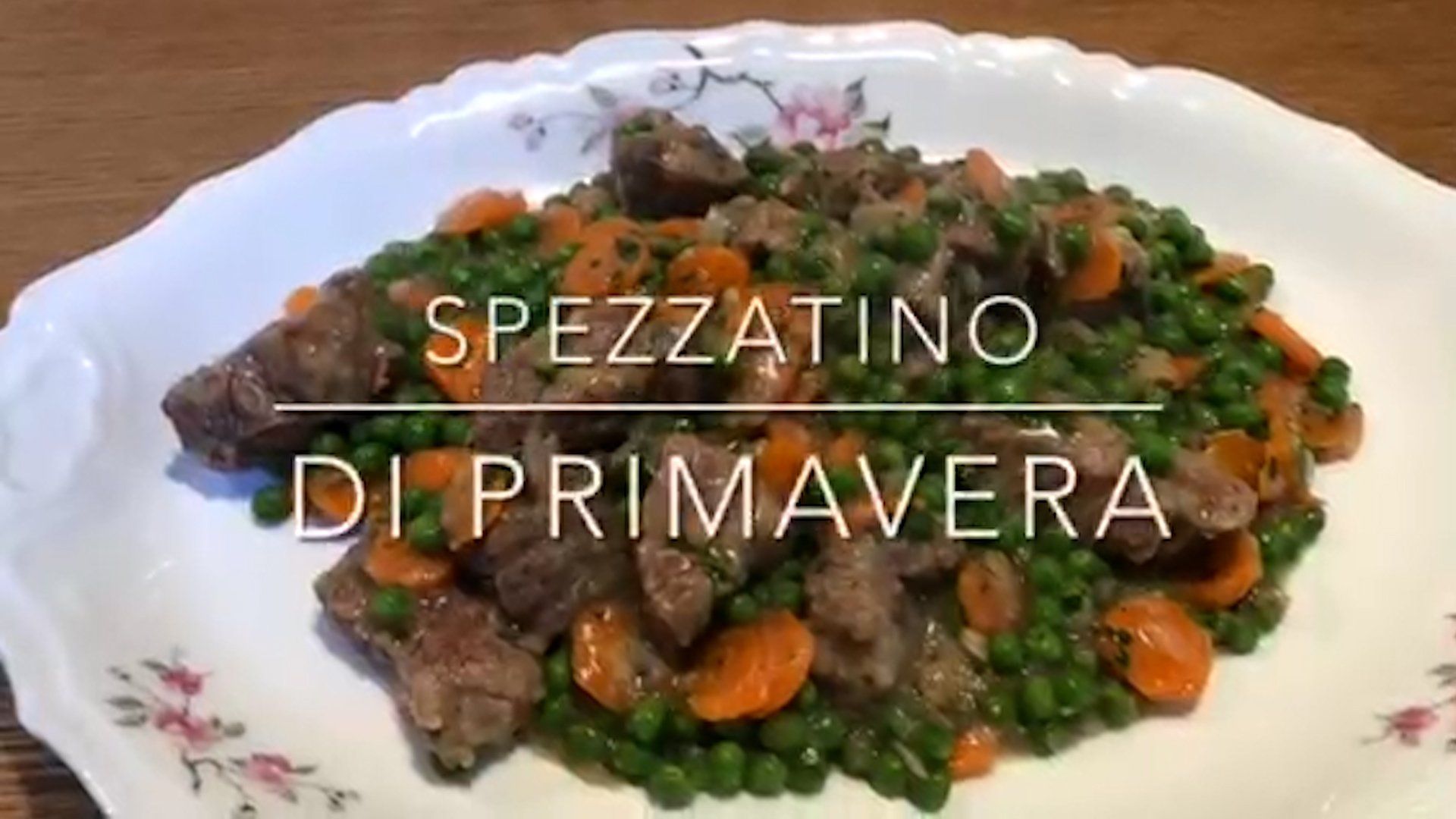 Cuciniamo insieme: spezzatino di primavera