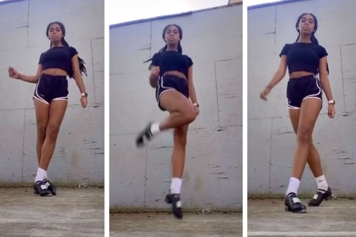 megan thee stallion, irish dancing, riverdance