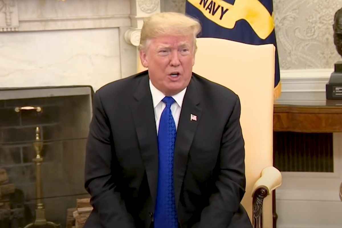 Former president Donald Trump