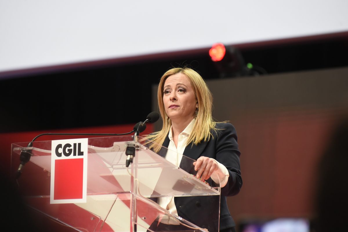 La Meloni non teme di sfidare la Cgil: «La ricchezza la creano le aziende»