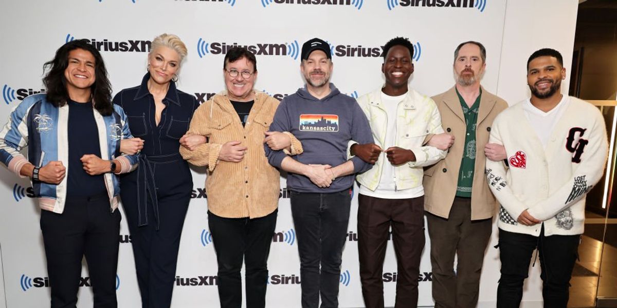 NextImg:'Ted Lasso' cast to visit White House Monday to discuss the importance of mental health