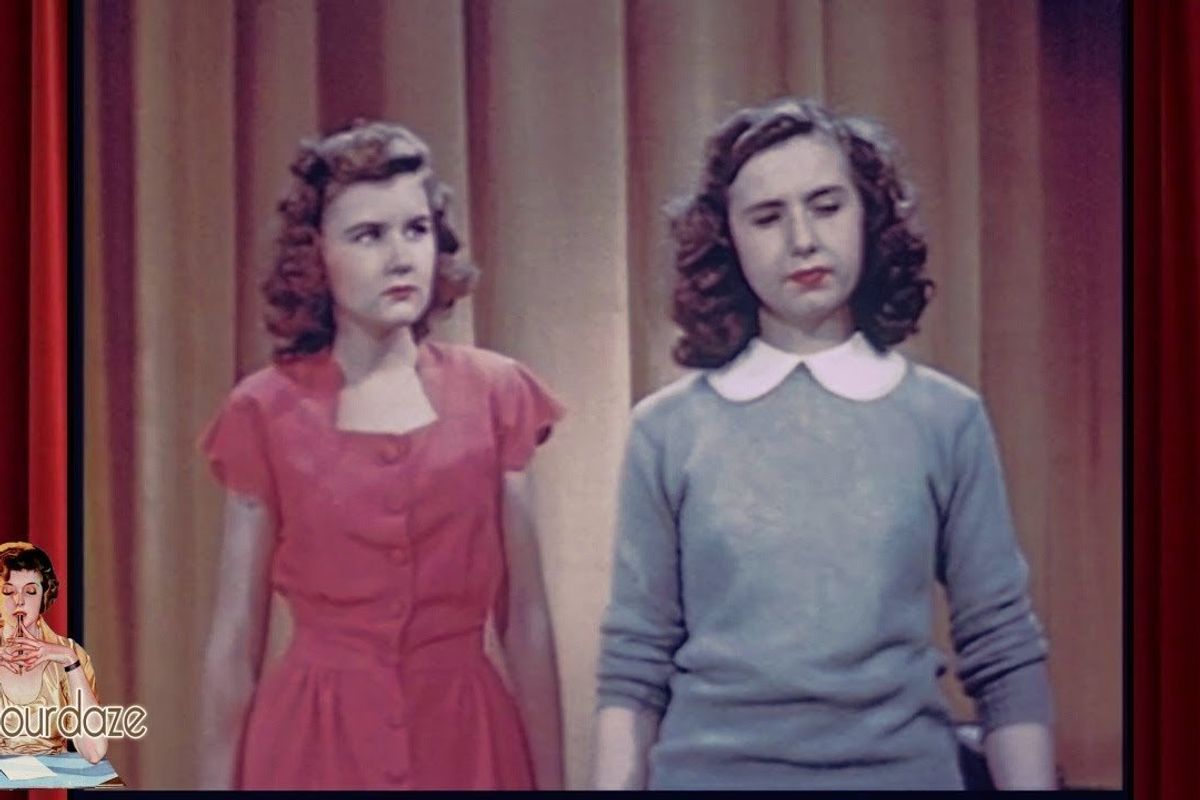 1940s; how to be pretty; lessons for teens; teen health; teen mental health
