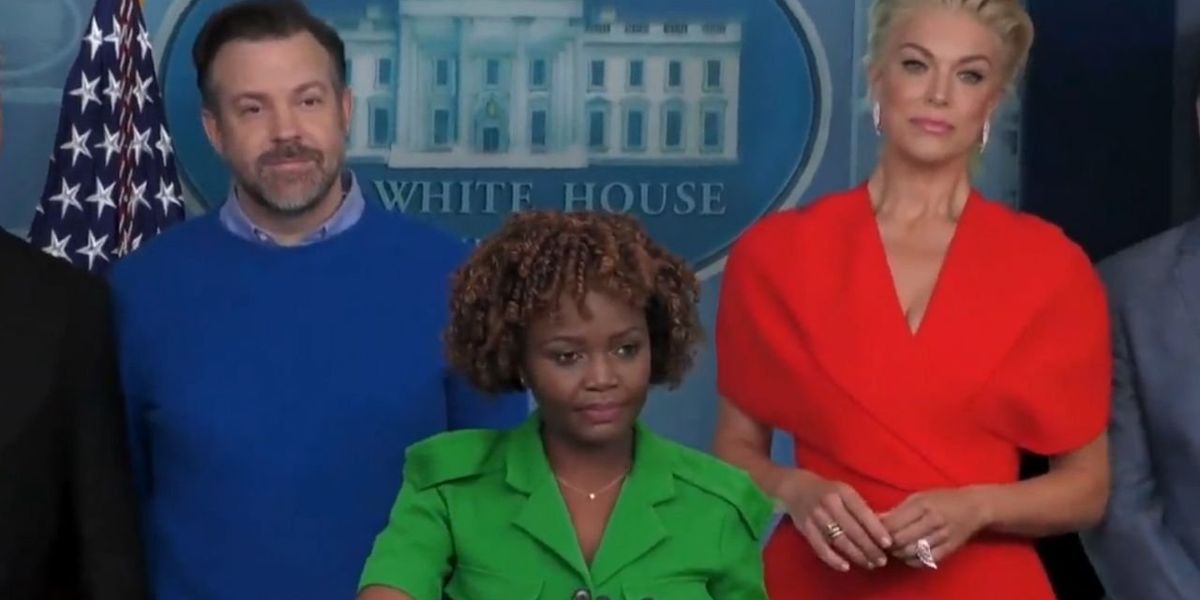 NextImg:Karine Jean-Pierre slammed for 'making a mockery of the First Amendment,' discriminating against reporters during White House briefing