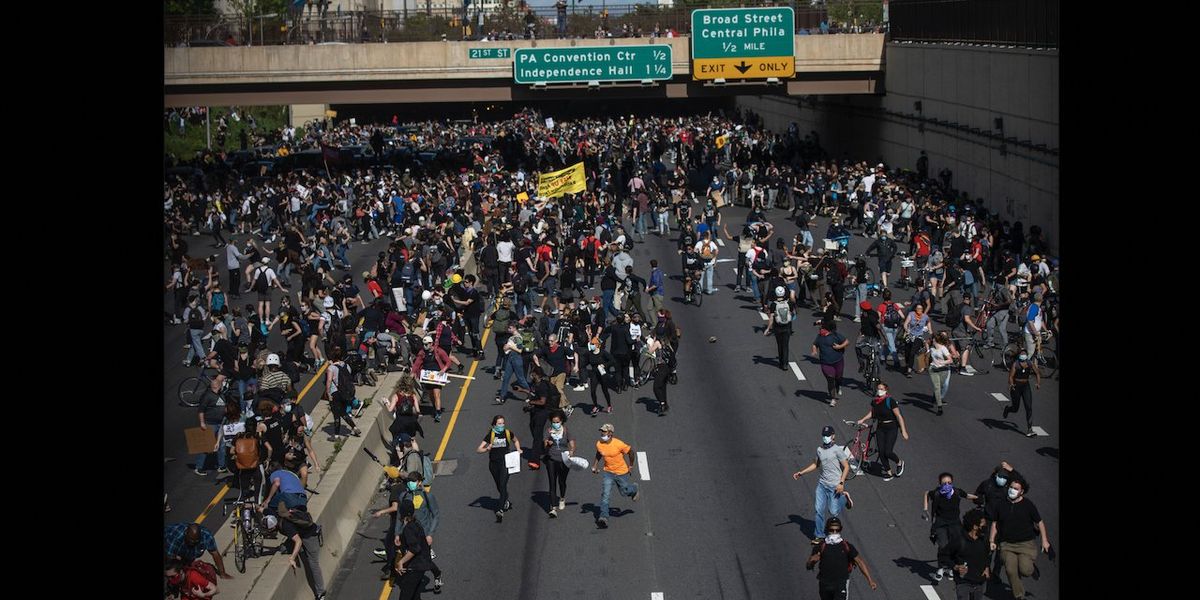NextImg:Philly to pay $9.25 million to George Floyd demonstrators who claim cops used 'excessive, militaristic' force amid 2020 'racial justice protests'
