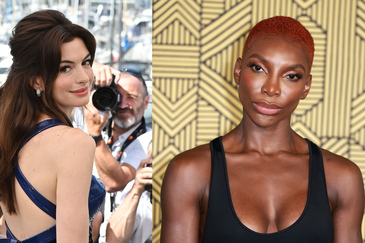 Anne Hathaway and Michaela Coel