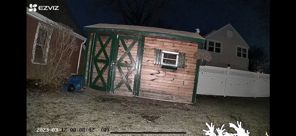 a photo of color night vision from C3W Pro security camera