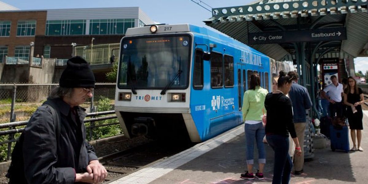 NextImg:Public transit forced to stop, air out fentanyl smoke causing frequent mass delays for Portland commuters
