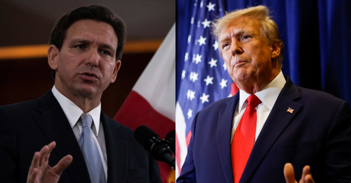 Ron DeSantis; Donald Trump