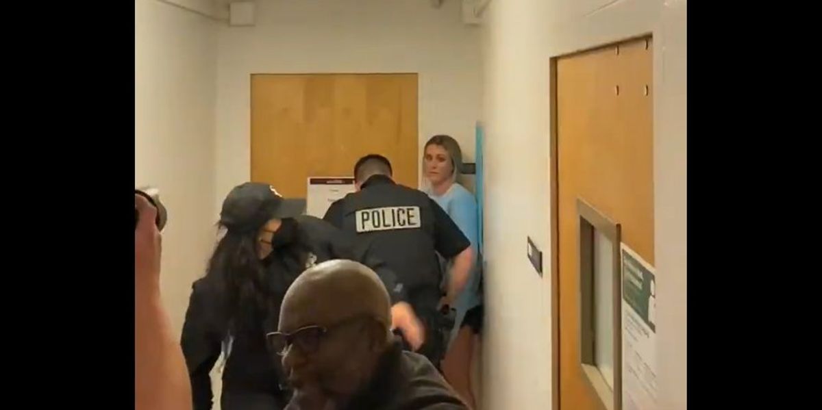 NextImg:SFSU praises LGBT extremists who mobbed and attacked Riley Gaines, intimates star athlete's views are 'abhorrent'