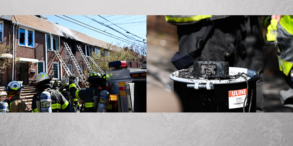NextImg:A child and a teen die in 'explosion of fire' caused by a lithium-ion e-bike battery