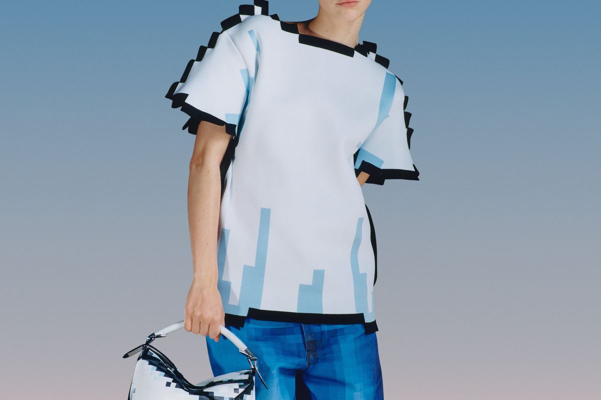 Loewe's Viral Pixel Clothes Launch for Spring 2023 - PAPER Magazine