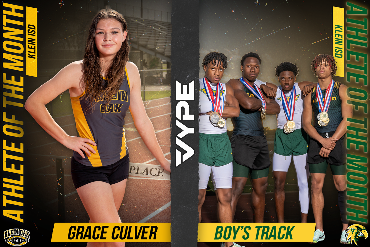 Klein Athletes of the Month: Culver, KF Track Dominate Winter/Spring Sports