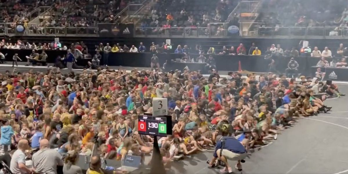Watch: “Let’s Go Brandon!” Chant Breaks Out at Youth Wrestling Event