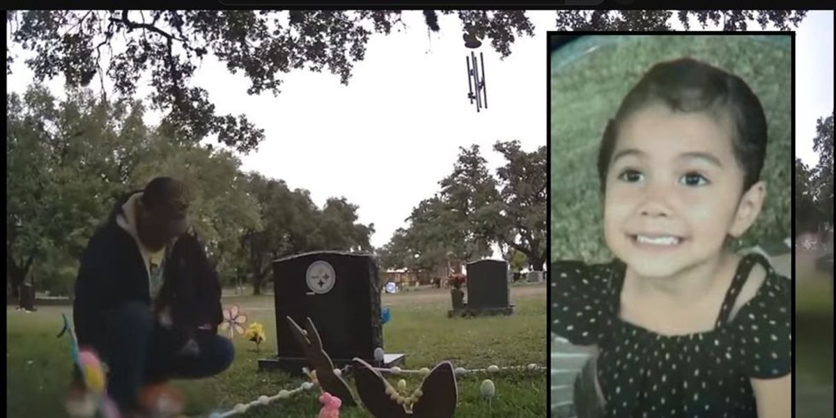 NextImg:Mom set up hidden camera to catch a man who had been stealing toys from the grave of her daughter