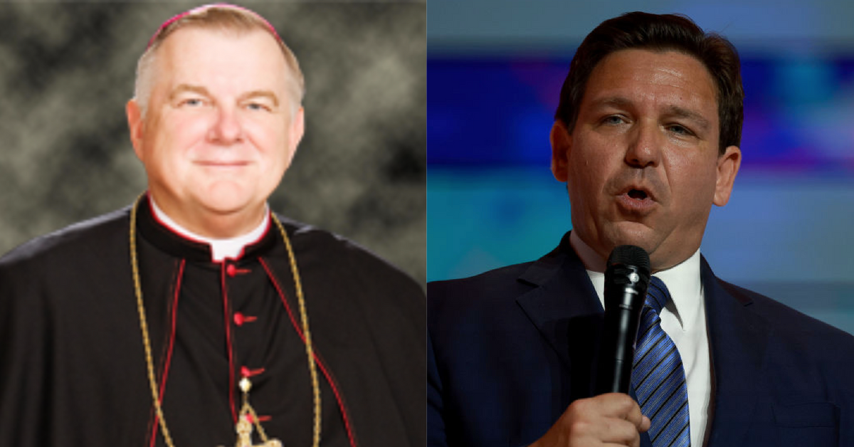 Thomas Wenski; Ron DeSantis