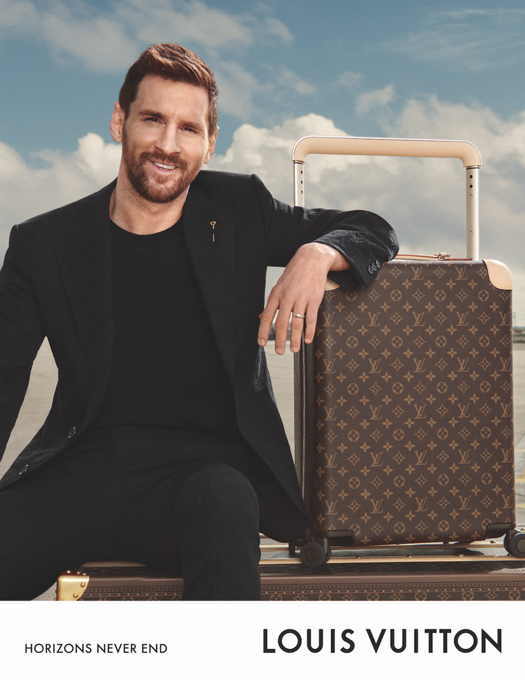 Lionel Messi Lands First Solo Louis Vuitton Campaign - PAPER Magazine