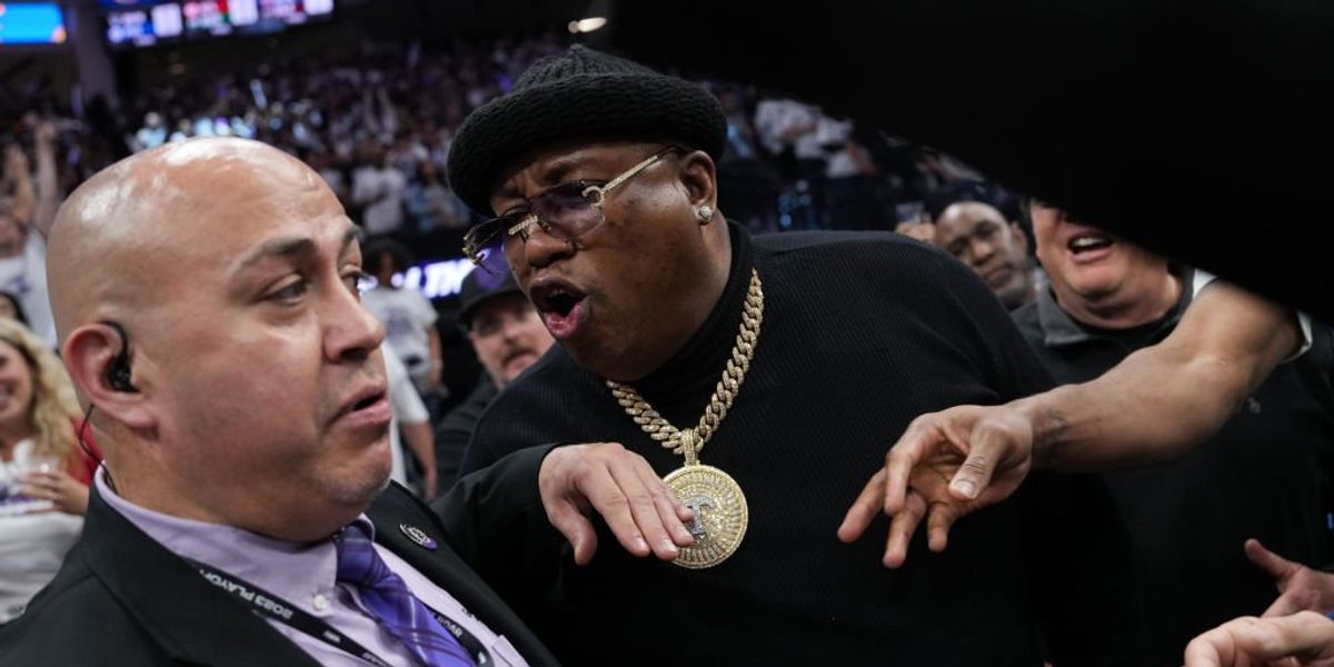 NextImg:Rapper E-40 claims 'racial bias' after being kicked out of NBA game after 'disagreement' with 'white woman' — but security has another story