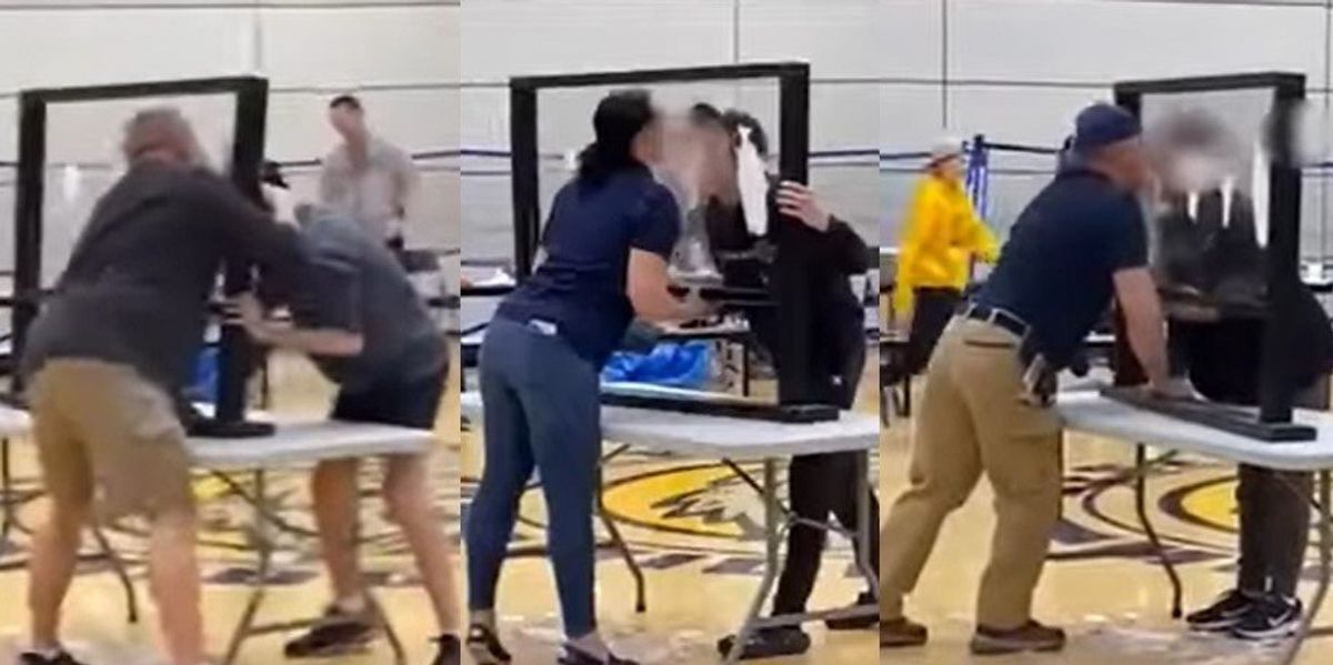 NextImg:'That's actually so gross!' Middle school staff members participate in 'licking' game with students