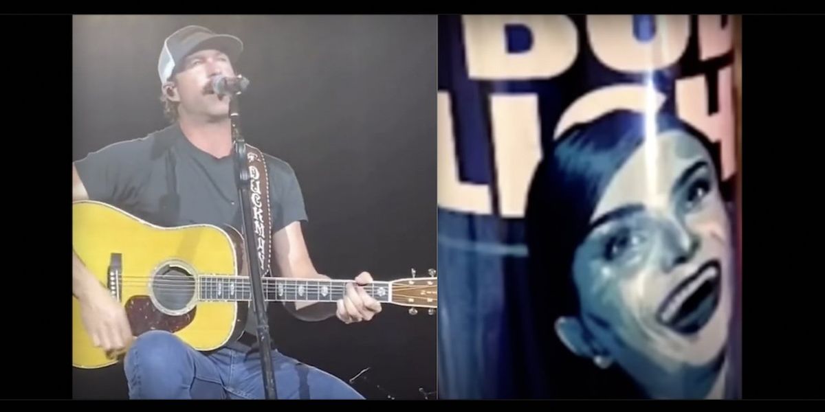 NextImg:Video: Country musician Riley Green ditches 'Bud Light' lyric during concert — and the crowd absolutely loves it