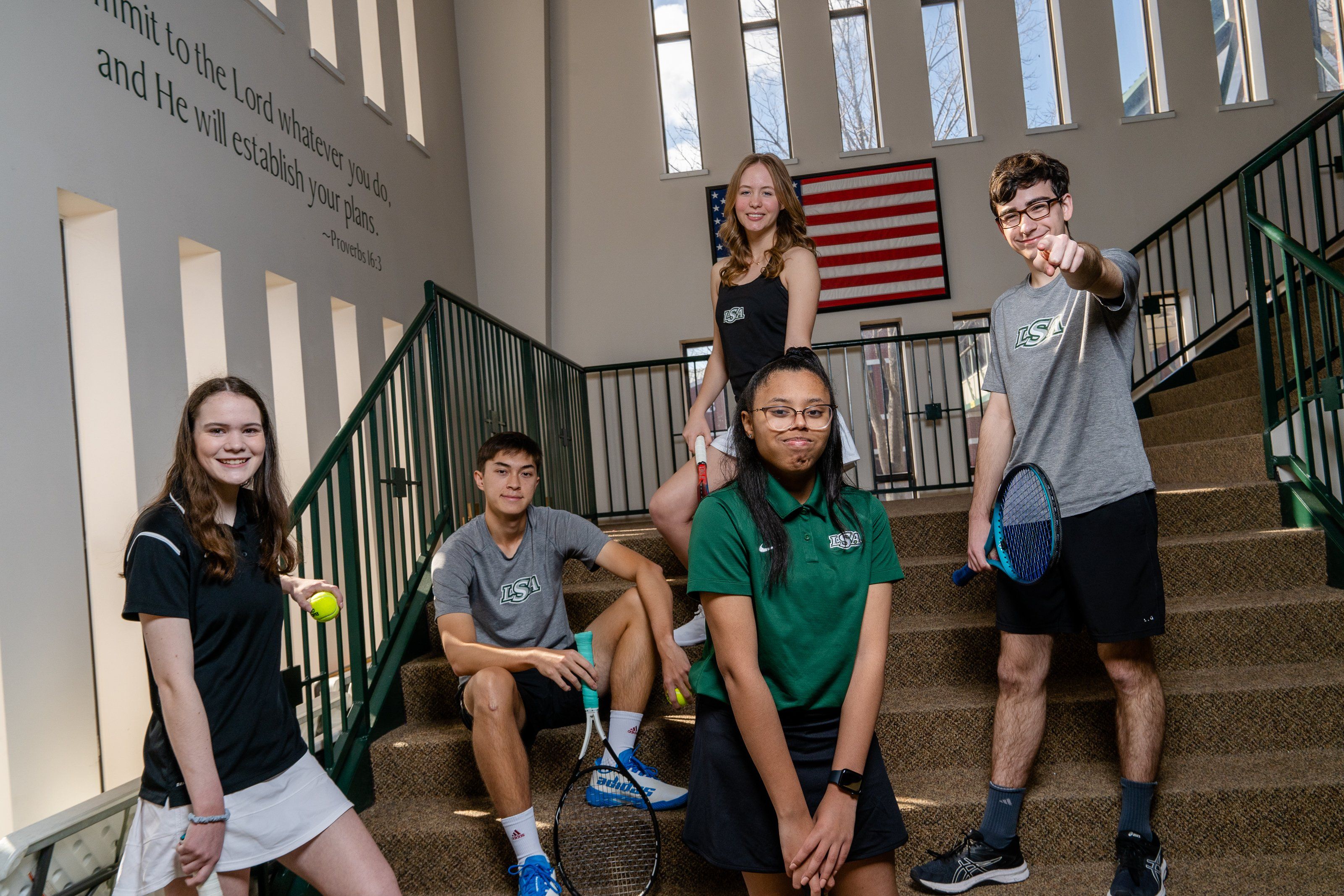 ACING IT: LSA Tennis competing in TAPPS State Tourney