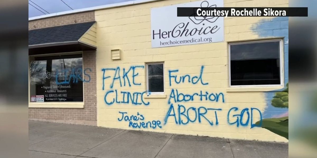 NextImg:Radical pro-abortion group 'Jane's Revenge' strikes again, vandalizes another pregnancy center
