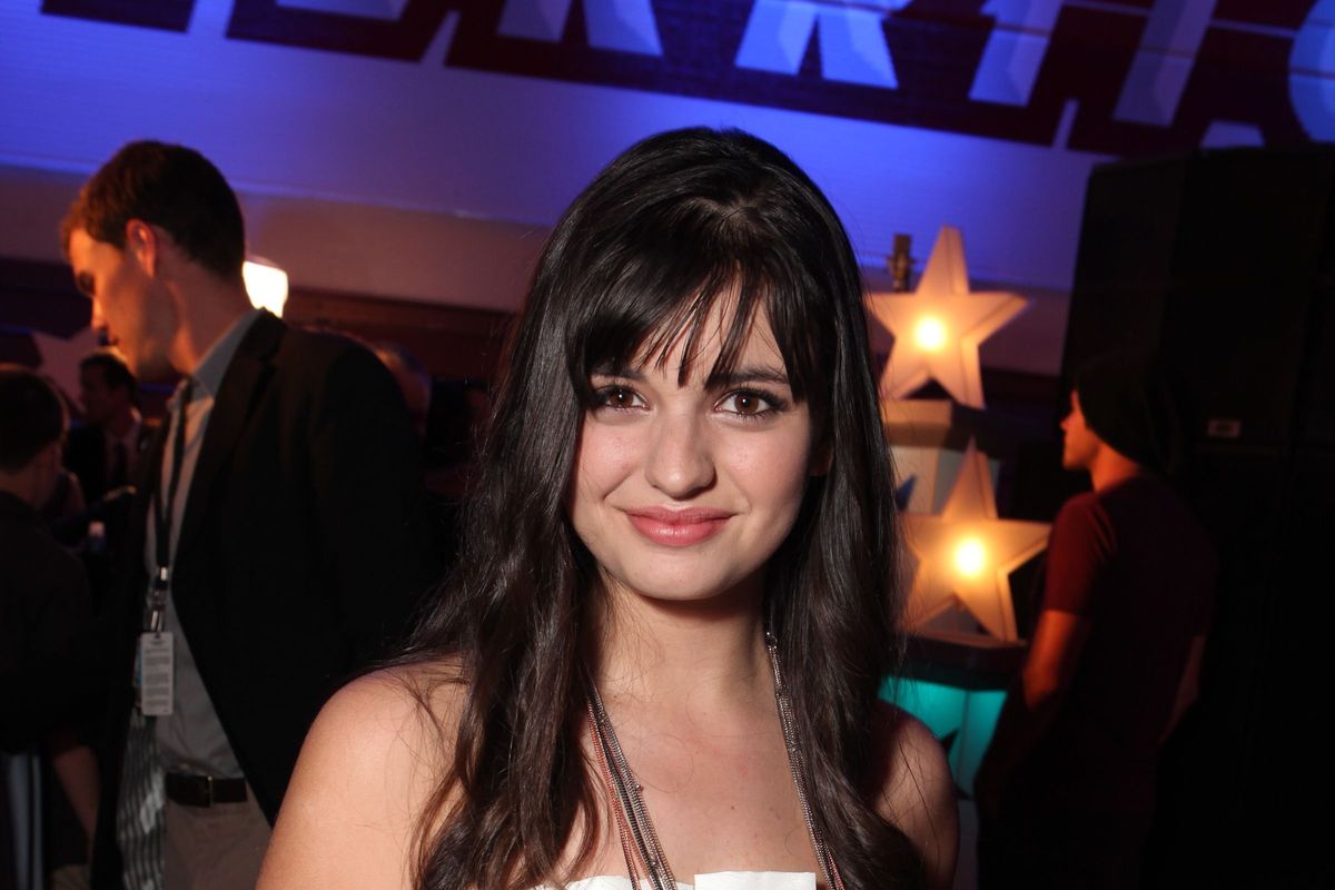 Rebecca Black at The World Premiere of Disney's 'Prom' at the El Capitan Theatre on April 21, 2011