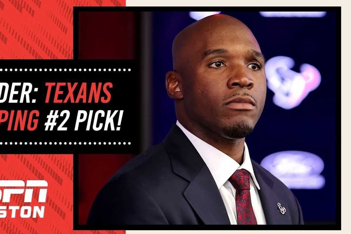 NFL insider hearing Houston Texans are shopping the #2 pick