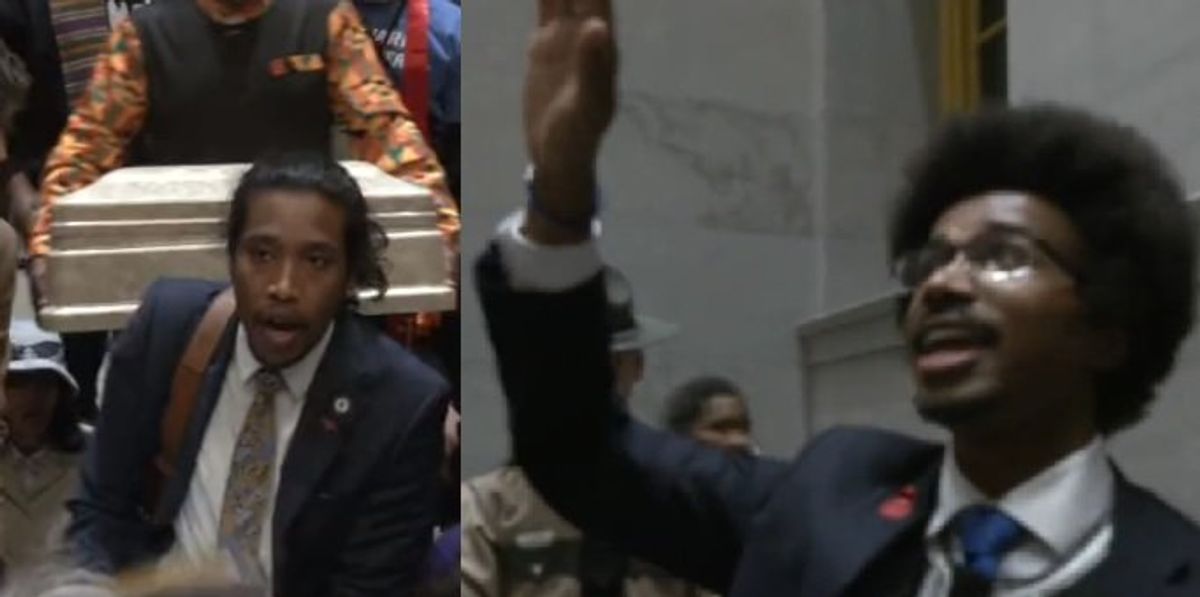 NextImg:Formerly expelled Tennessee Dems lead yet another takeover of state Capitol: 'Power of the people'