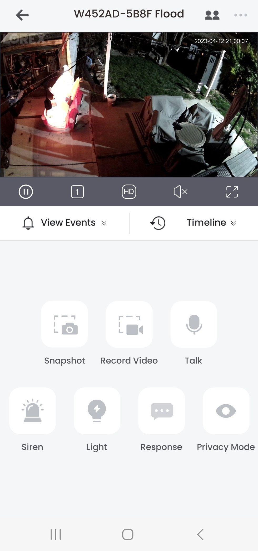 Lorex 2K Wired Floodlight Security Camera Review Gearbrain