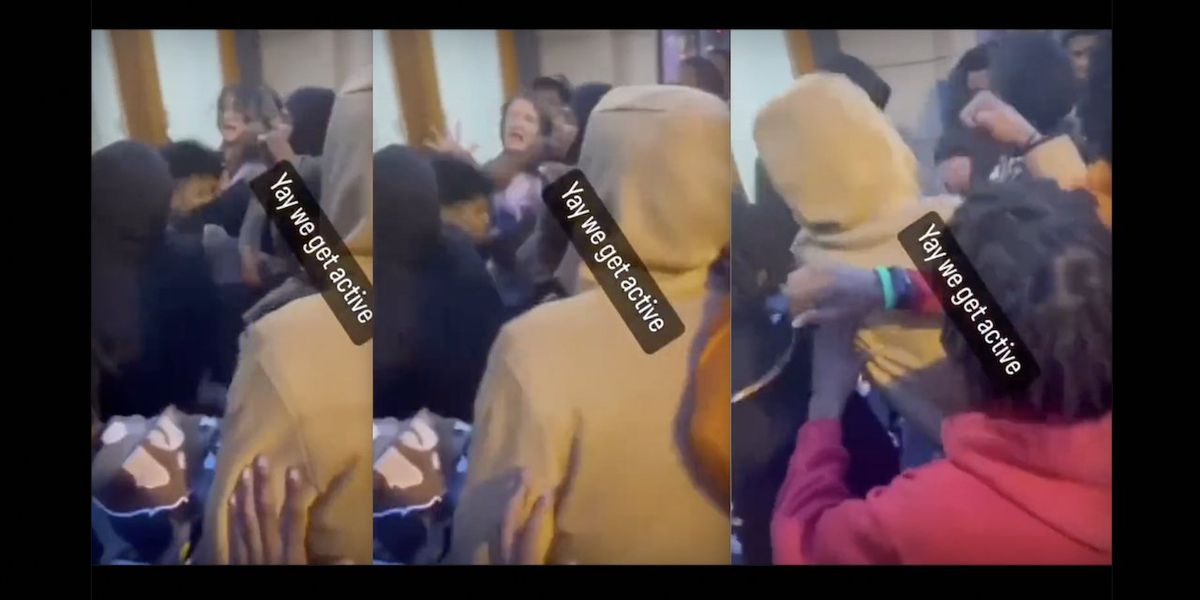 NextImg:Terrifying video: 20-year-old woman beaten, robbed by surrounding 'Teen Takeover' mob in Chicago; 'no one is in custody at this time,' cops say