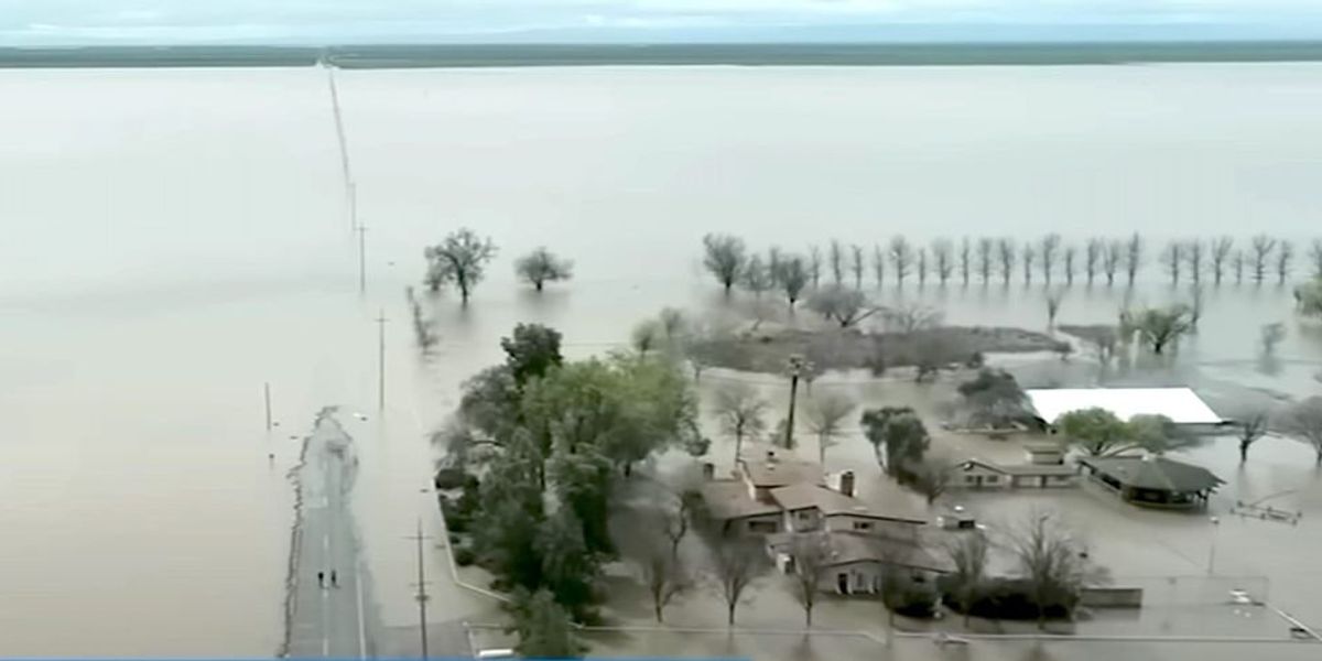 NextImg:A dormant lake in California is filling up again from constant rain storms and will likely lead to increased grocery prices nationwide