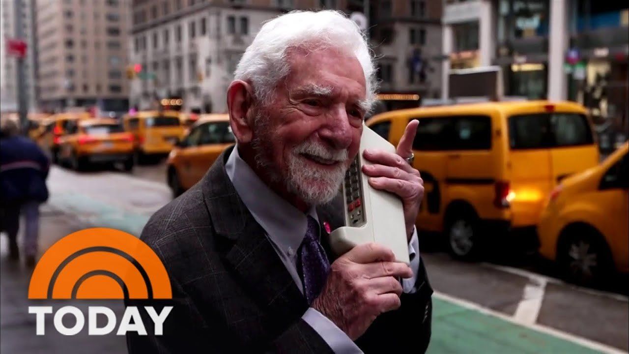 The man who made the first cell phone call 50 years ago talks about the  milestone