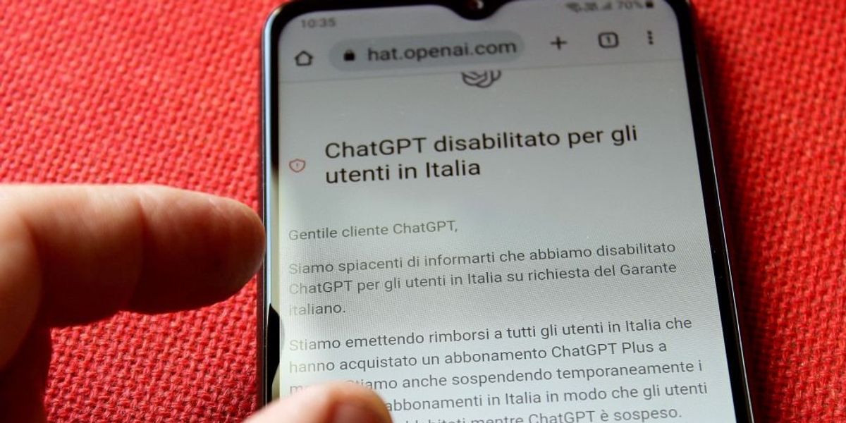 NextImg:Italy takes ChatGPT offline as Microsoft-backed company faces $21 million fine over privacy breach