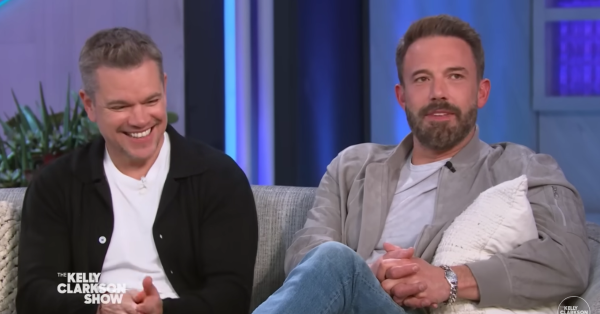 Screenshot of Matt Damon and Ben Affleck