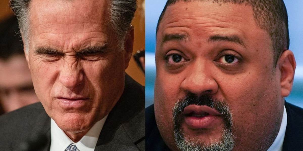 NextImg:Mitt Romney accuses NY prosecutor of stretching charges 'in order to fit a political agenda' in Trump indictment