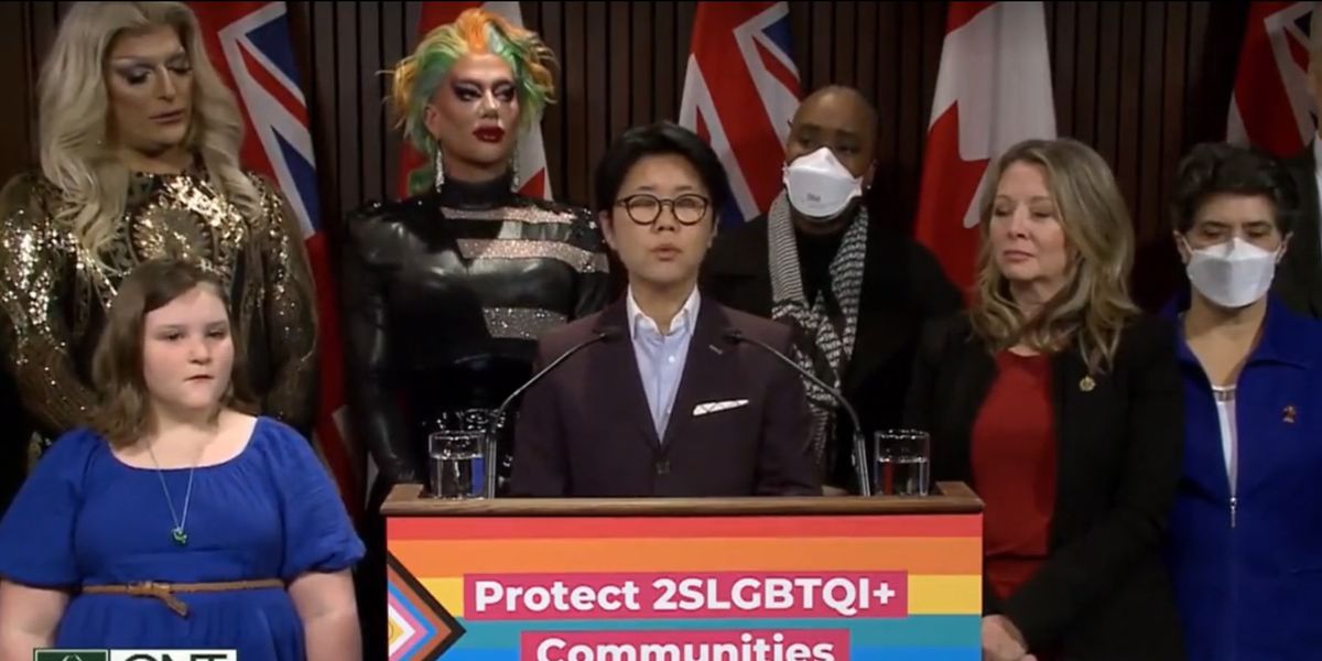 NextImg:Leftist Canadian party seeks to create anti-free-speech zones around drag performances, punish 'offensive remarks' with $25,000 fines