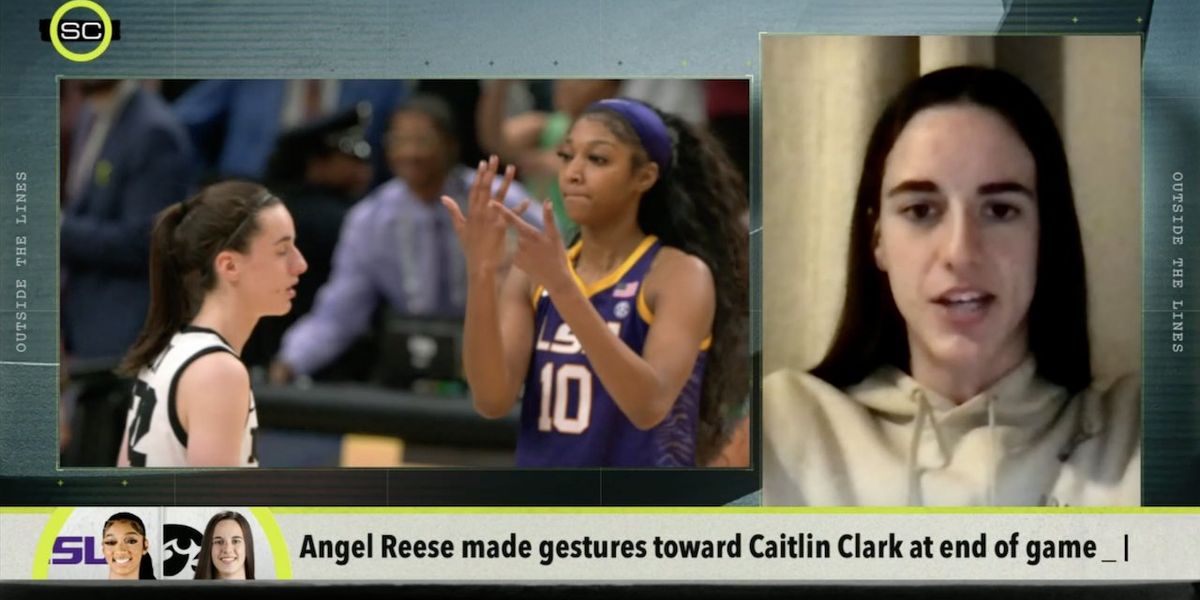 NextImg:Iowa's Caitlin Clark praises LSU's Angel Reese despite taunting gestures, says only LSU as national champions should visit White House