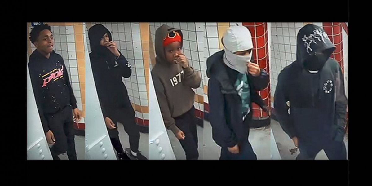 NextImg:5 thugs — all juveniles — surround and beat up 15-year-old boy on Philly subway platform in middle of day, steal his stuff