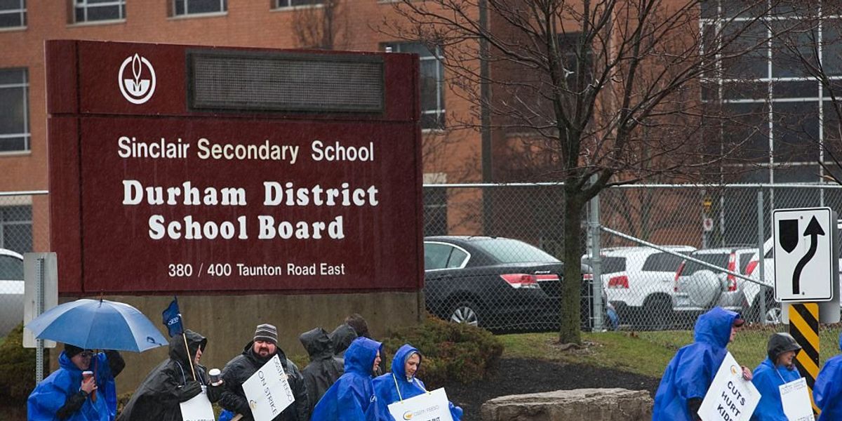 NextImg:Canadian school board member at transgender flag ceremony says, 'Fight the strict binaries of gender, rooted in patriarchal colonial systems'