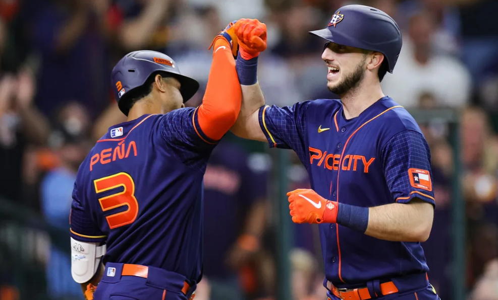 Astros Kyle Tucker, Jeremy Pena