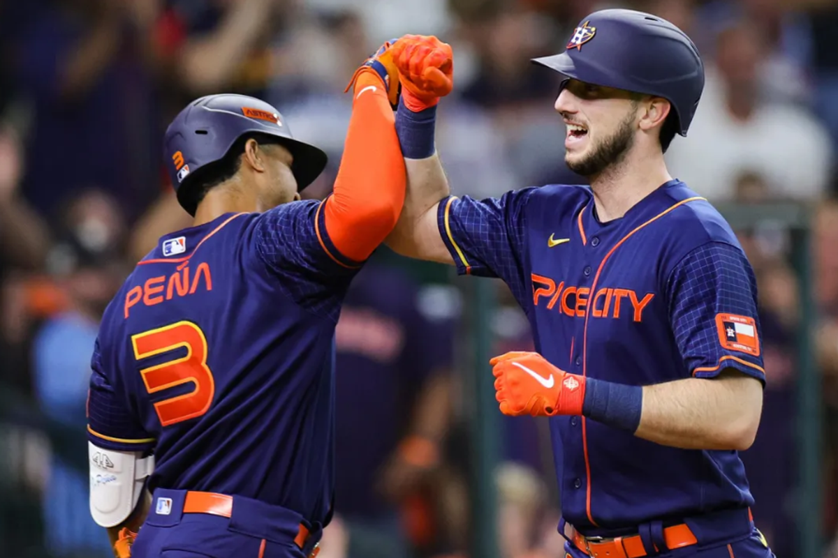 Astros Kyle Tucker, Jeremy Pena