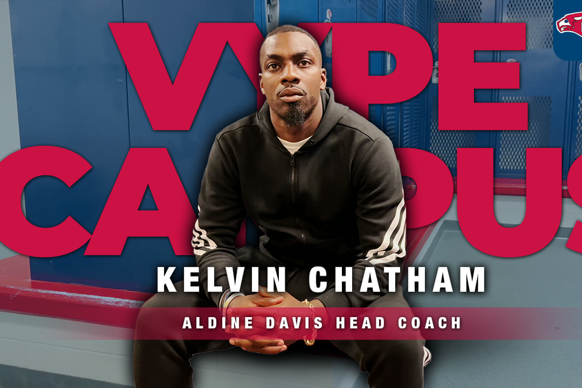 VYPE Coaches Corner: Kelvin Chatham Aldine Davis Football Head Coach