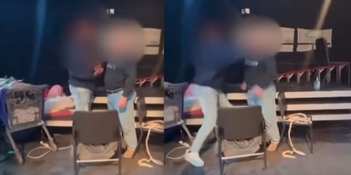 NextImg:Video: HS student punches teacher in face apparently over confiscated cell phone. Another teacher says, 'Those are the things that we deal with in the classroom.'