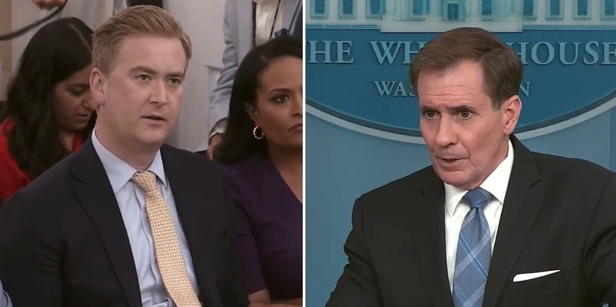 NextImg:Peter Doocy forces John Kirby into alarming admission about Afghanistan report — then second reporter bats cleanup