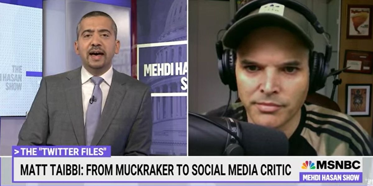 NextImg:'But really, MSNBC: F*** you': Matt Taibbi makes clear he won't be lectured on integrity by a network that spent years pushing statist propaganda