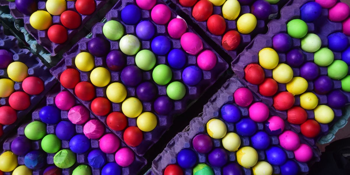 The Origins of Cascaron Confetti Eggs During Easter Luz Media