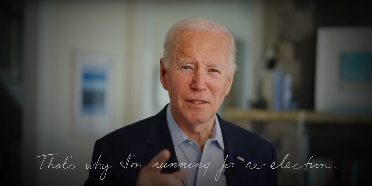 NextImg:Biden wants to 'finish the job' — here's how people responded to Biden's re-election bid announcement