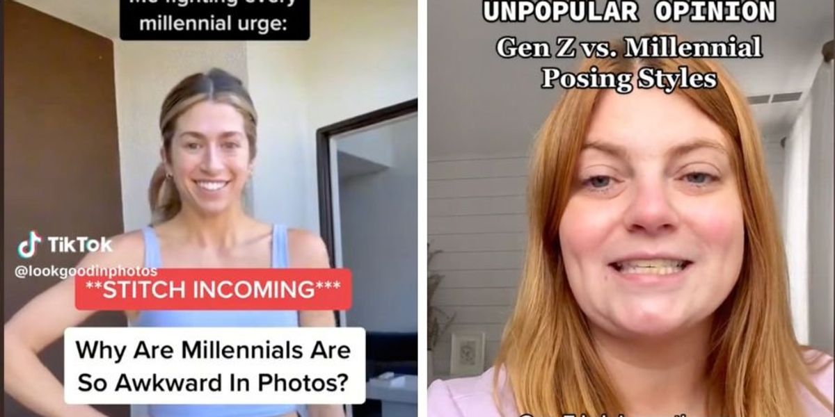 Woman explains why millennials are awkward in photos Upworthy