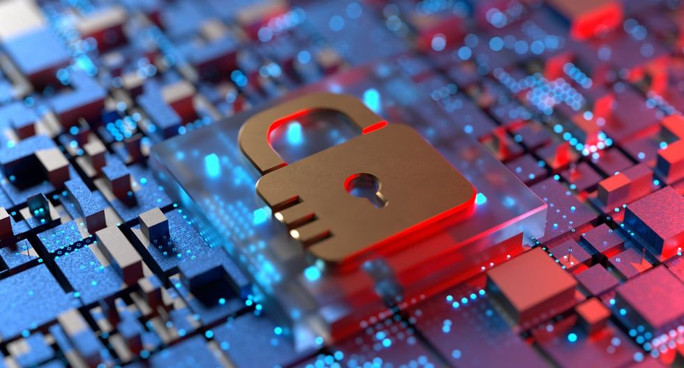 a photo representing cyber attacks